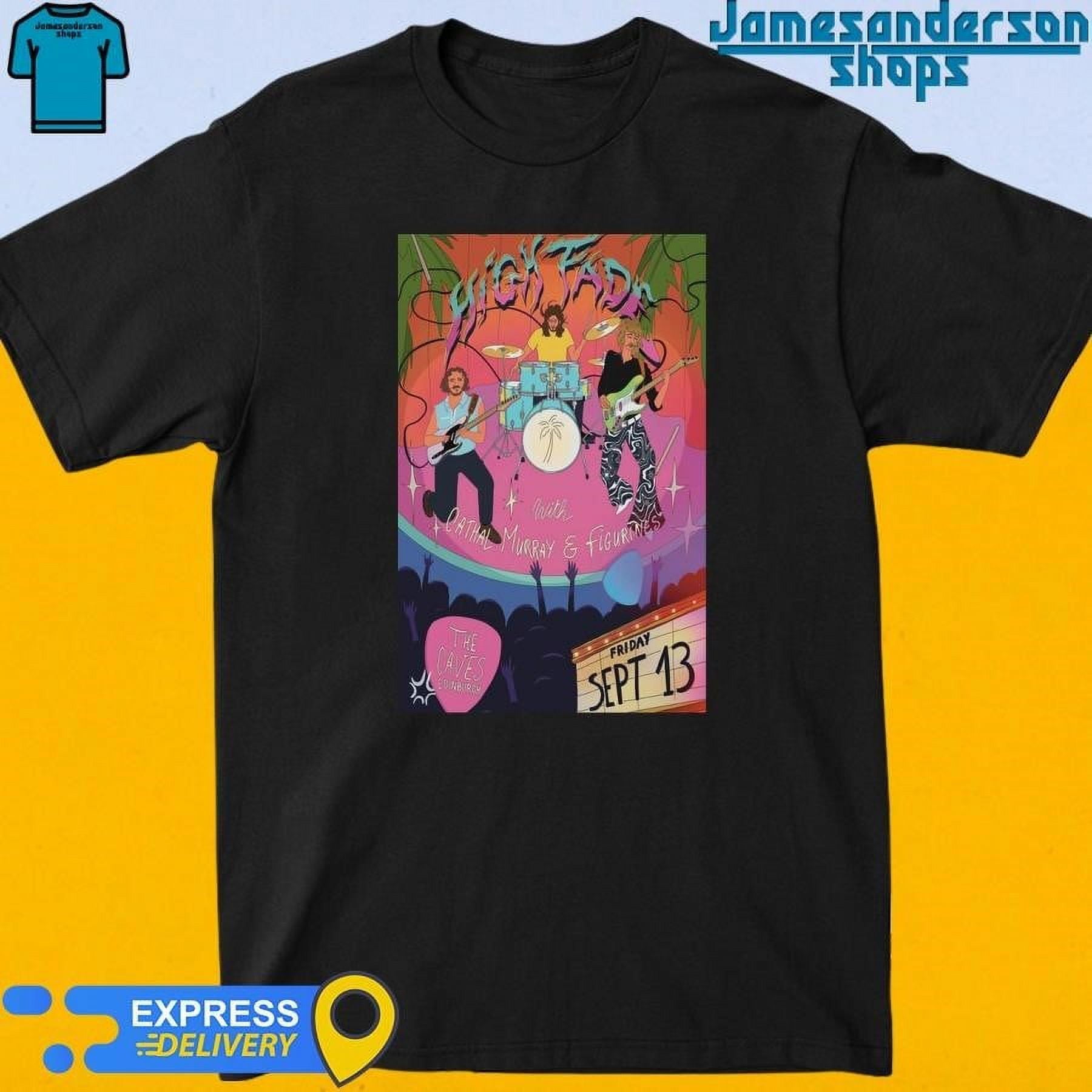 High Fade September 13 2024 The Caves Edinburgh Uk Poster Shirt