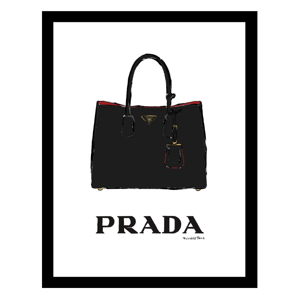 High Fashion Designer Handbag Framed Print