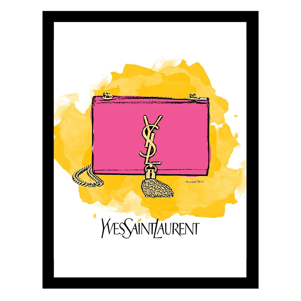 High Fashion Designer Handbag Framed Print
