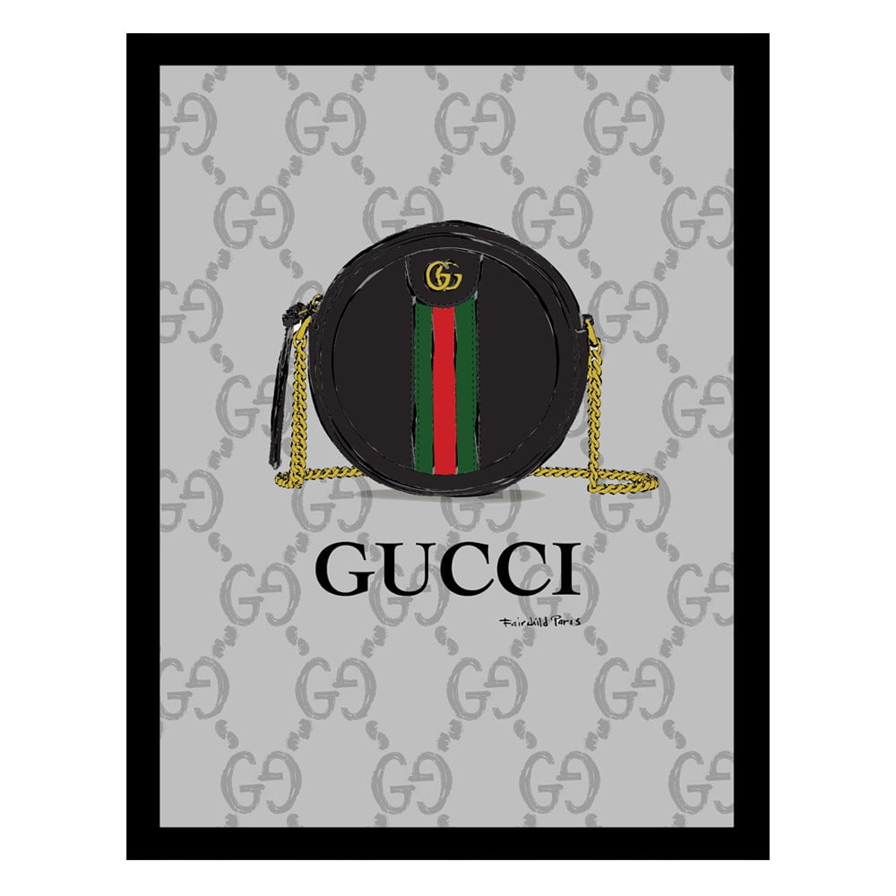 High Fashion Designer Handbag Framed Print