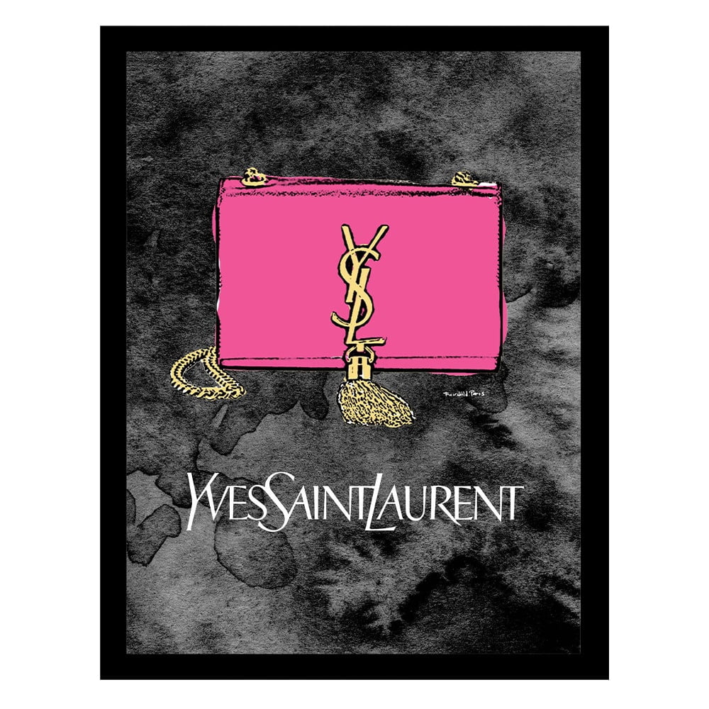 High Fashion Designer Handbag Framed Print