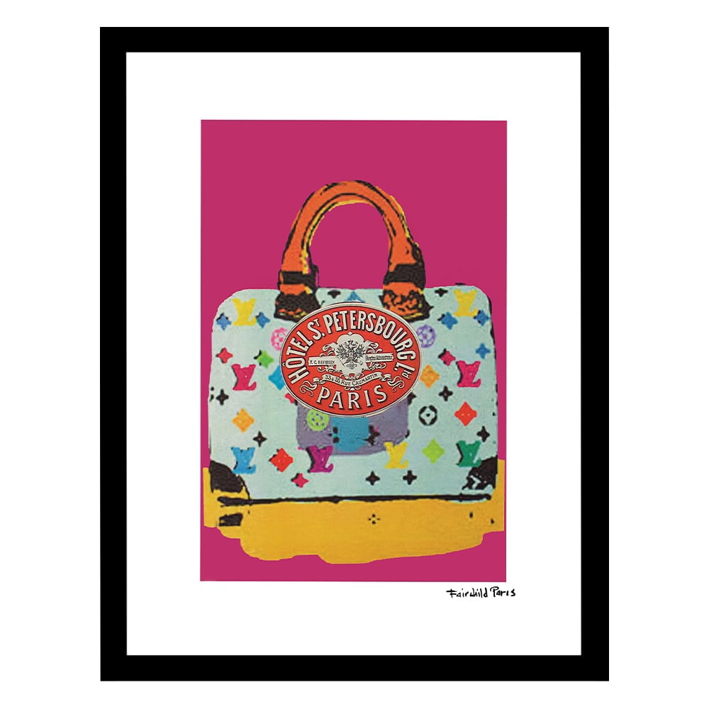 High Fashion Designer Handbag Framed Print