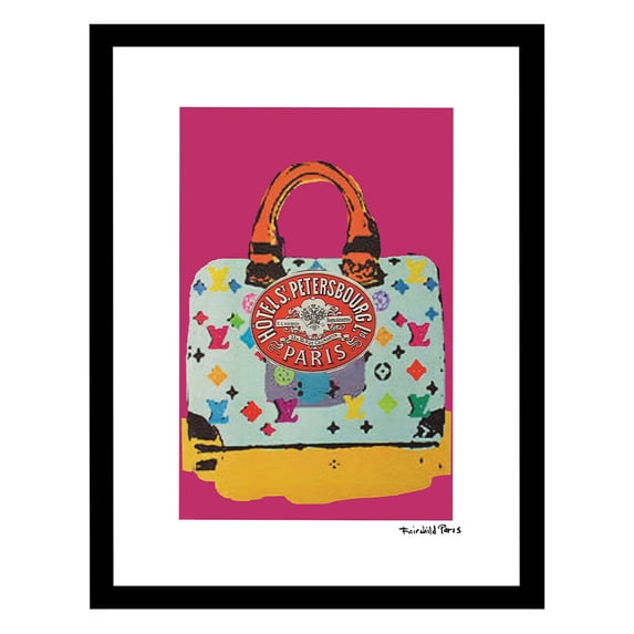 High Fashion Designer Handbag Framed Print