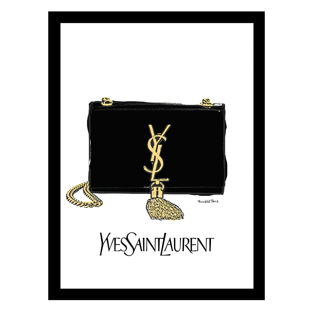 High Fashion Designer Handbag Framed Print