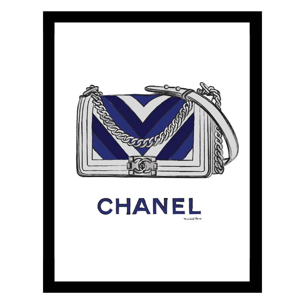 High Fashion Designer Handbag Framed Print