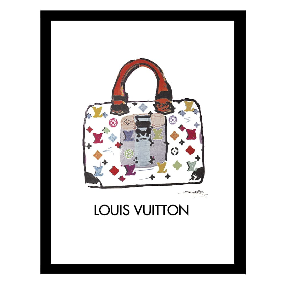 High Fashion Designer Handbag Framed Print