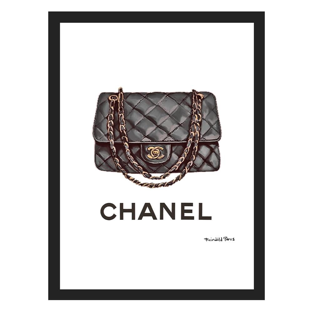 High Fashion Designer Handbag Framed Print