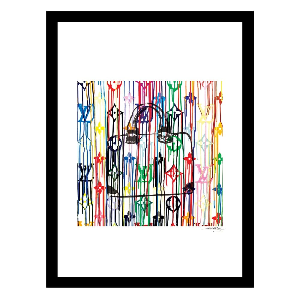 High Fashion Designer Handbag Framed Print