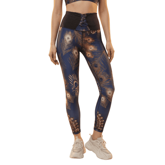 Women’s High Fashion Printed Leggings, Moisture Wicking Activewear