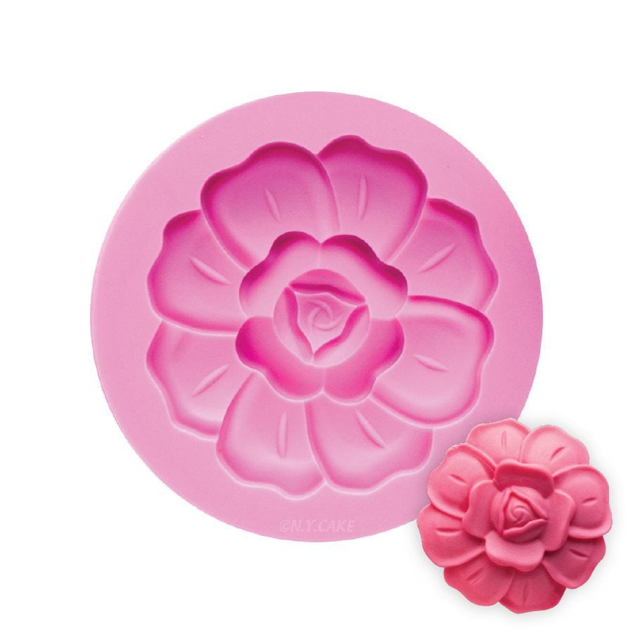 NY Cake Pink Silicone Mold - High Fashion Rose