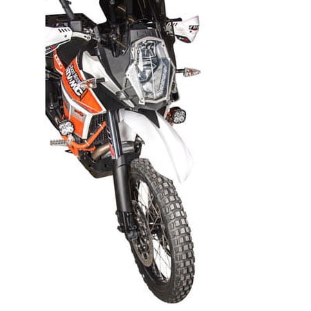 High Fender Kit White for KTM 1190 Adventure R 2014-2016