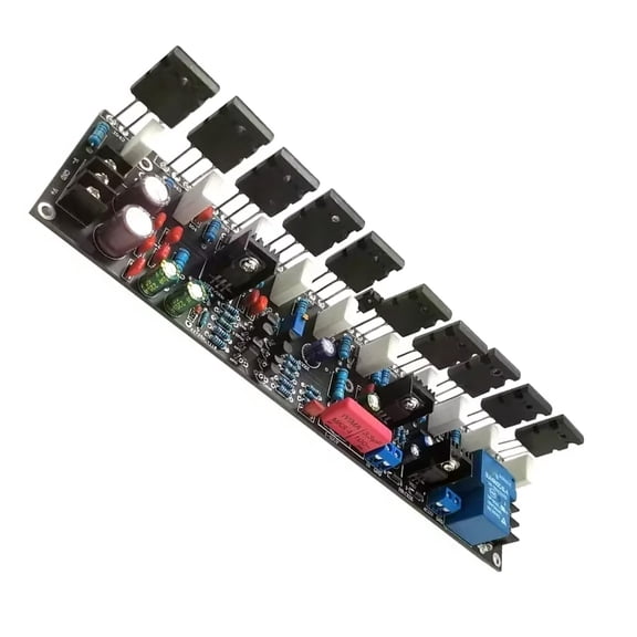 High Fidelities Single Channel Amplifier Board 500W Output A970/C2240 And A1145/C2705 Transistors Improved Sound Quality