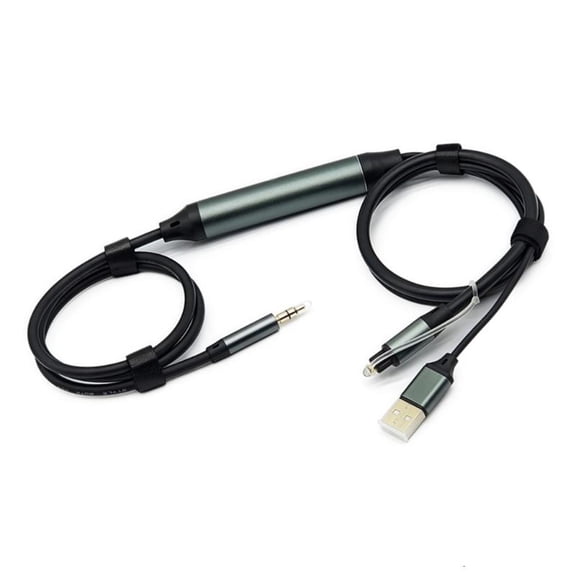 High Fidelities to 3.5mm Sound Cable With Builts In DACs And USB Power For Superior Sound Quality