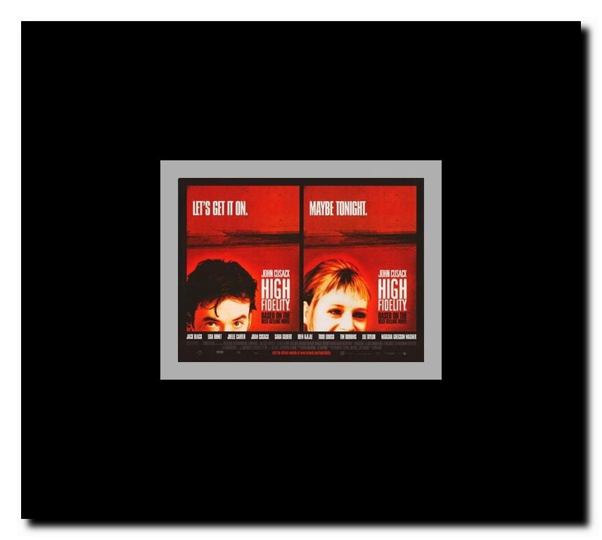 High Fidelity Framed Movie Poster