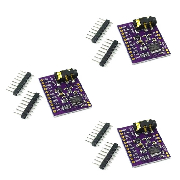 High Fidelity I2S Digital Audio DAC Decoder Module For Raspberry Pi Arduino With Stereo Output HiFi Sound Quality