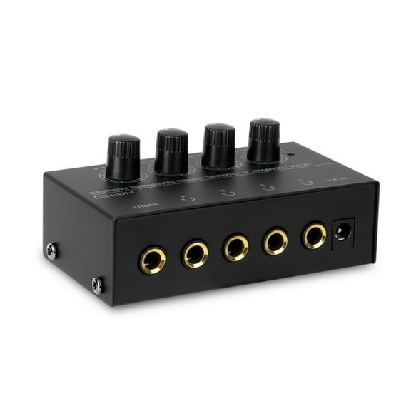 High-Fidelity Stereo Amplifier for Audiophiles Ultra-Low Noise, Independent Volume Controls