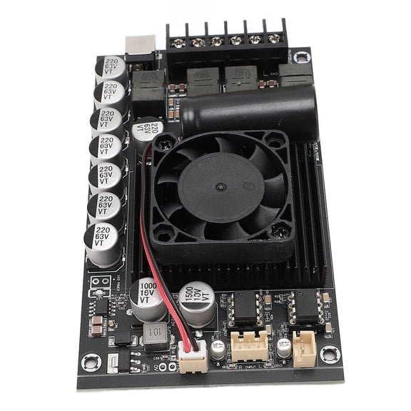 High-Fidelity TPA3255 Digital Amplifier Board Module 315Wx2 Stereo Power Amp Replacement Part 20Hz-20KHz Frequency Response 150g / 5.3 oz Professional Audio Equipment Component