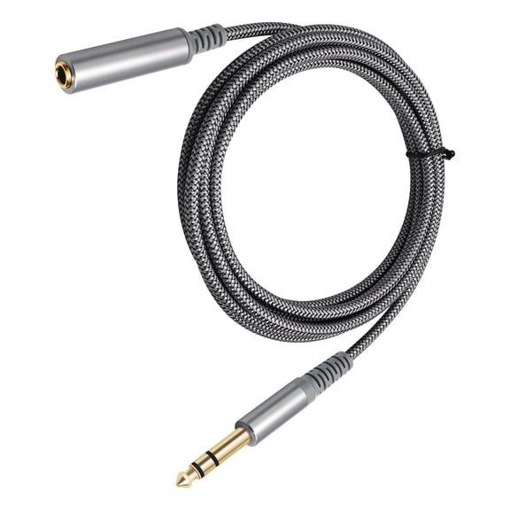 High Fidelitys 1/4 Stereo Cable OFC Cores Braide Shield Wire for Amplifiers Instrument for Musicians