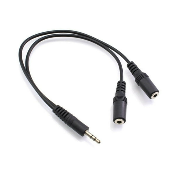 High Fidelitys RCAs Splitter Cable 2 Female Outputs For Subwoofer Speakers Amplifiers DVDs Players Portable Sound Device