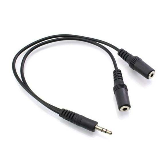 High Fidelitys RCAs Splitter Cable 2 Female Outputs For Subwoofer Speakers Amplifiers DVDs Players Portable Sound Devices