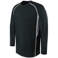 thumbnail image 1 of High Five 2XL Mens LONG SLEEVE EVOLUTION TOP Black/Graphite/White 372310, 1 of 1