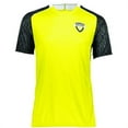 thumbnail image 1 of High Five 322940.06E.S Adult Hawthorn Soccer Jersey - Power Yellow, Black Print & White - Small, 1 of 4