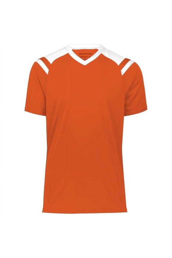 322970.320.M Adult Sheffield Jersey, Orange & White - Medium