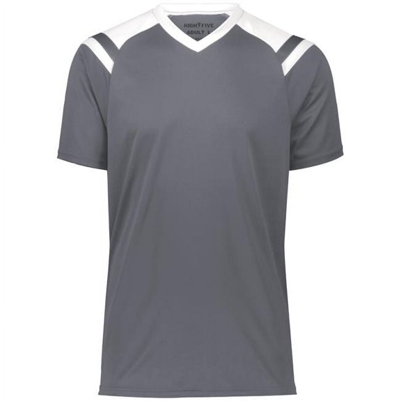 High Five 322970.R04.2XL Adult Sheffield Jersey, Graphite & White - 2XL