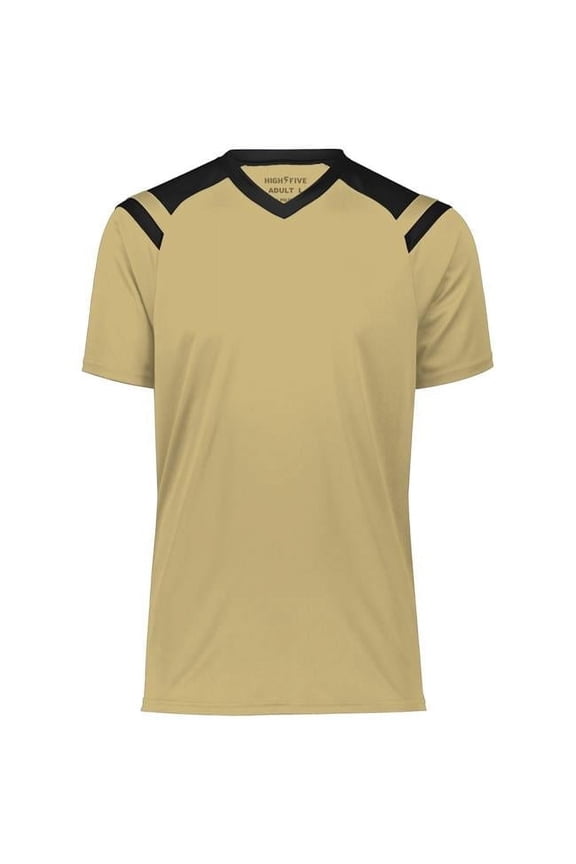 322971.252.L Youth Sheffield Jersey, Vegas Gold & Black - Large