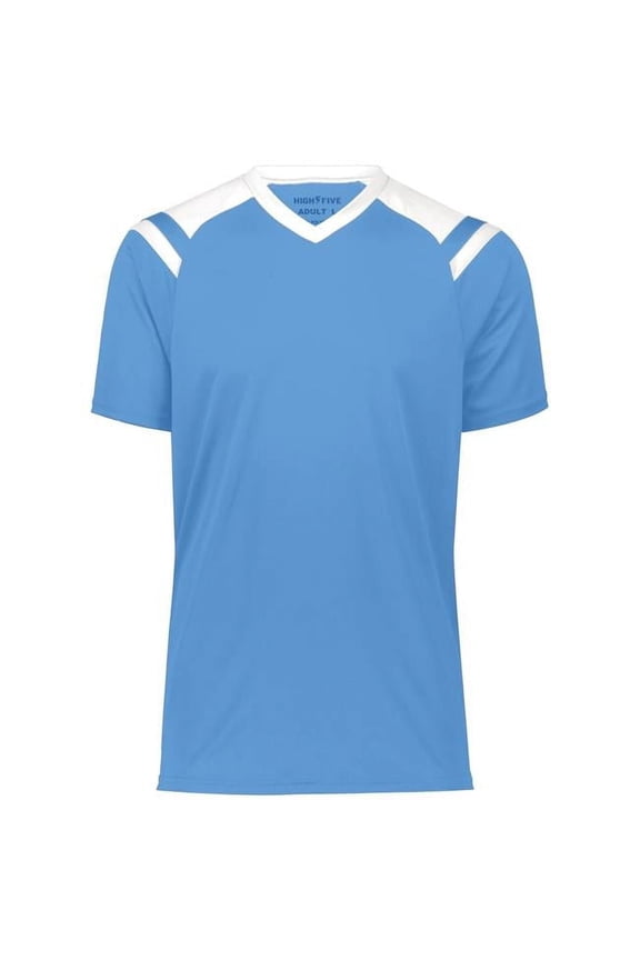 322971.293.S Youth Sheffield Jersey, Columbia Blue & White - Small