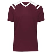 High Five 322971.380.S Youth Sheffield Jersey, Maroon & White - Small
