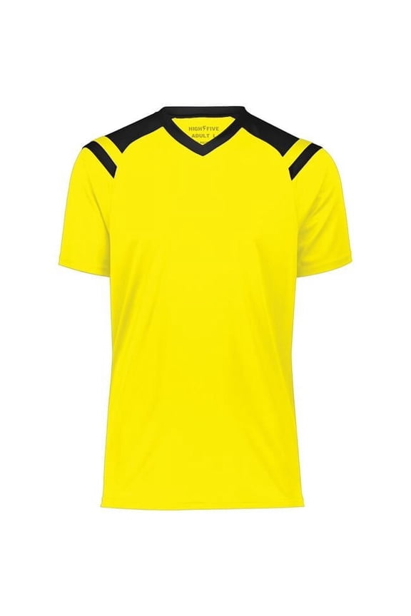 High Five 322971.78N.L Youth Sheffield Jersey, Electric Yellow & Black - Large