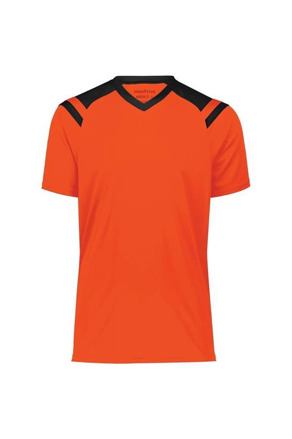 322971.81N.L Youth Sheffield Jersey, Electric Orange & Black - Large
