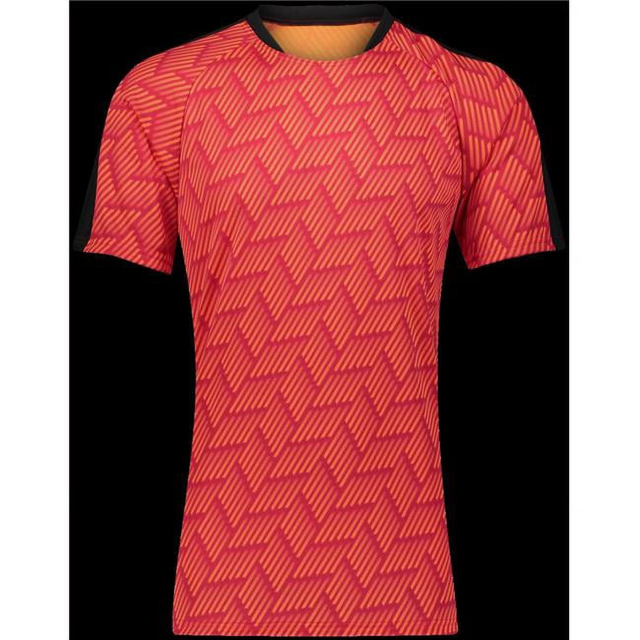 High Five 322981.70E.S Youth Hypervolt Jersey, Scarlet Print & Black ...