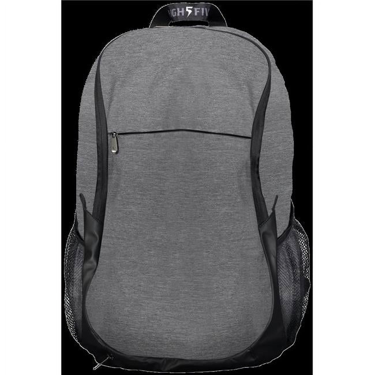 High Five 327895.E83.OS Free Form Backpack, Carbon Heather - One Size - image 1 of 5