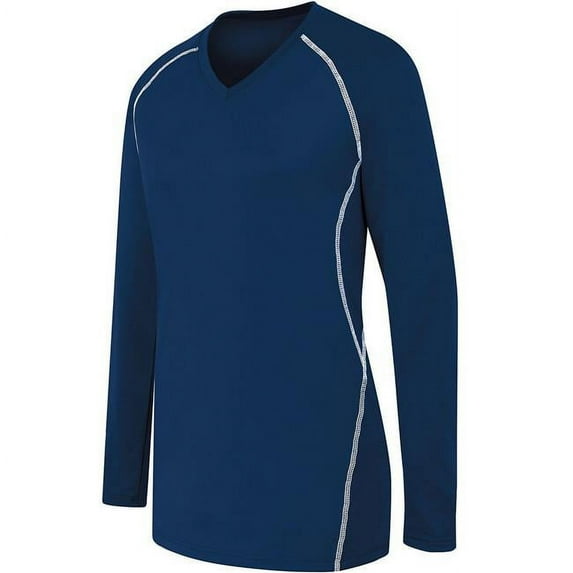 High Five Ladies Long Sleeve Solid Jersey