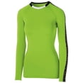 thumbnail image 1 of High Five 342202.680.2XL Ladies Spectrum Long Sleeve Jersey - Lime, Black & White - 2XL, 1 of 1