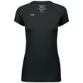 thumbnail image 1 of High Five 342222.080.L Ladies Truhit Short Sleeve Jersey, Black - Large, 1 of 5