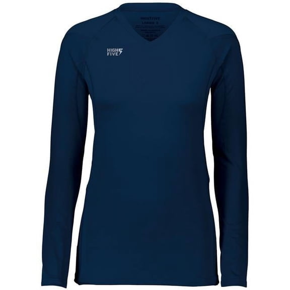 High Five 3XL Womens TruHit Long Sleeve Jersey NAVY 342212