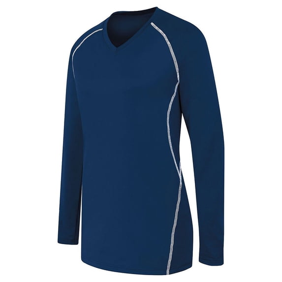 High Five Girls Long Sleeve Solid Jersey