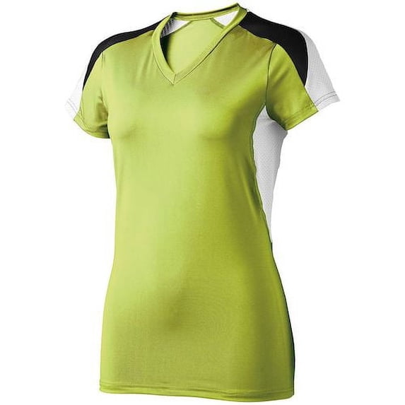 High Five L Girls Atomic Jersey Lime/Black/White 342193