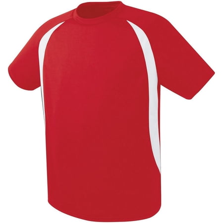 High Five L Liberty Soccer Jersey Scarlet/White 322780