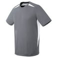 thumbnail image 1 of High Five L Youth Hawk Jersey Graphite/White 322871, 1 of 2