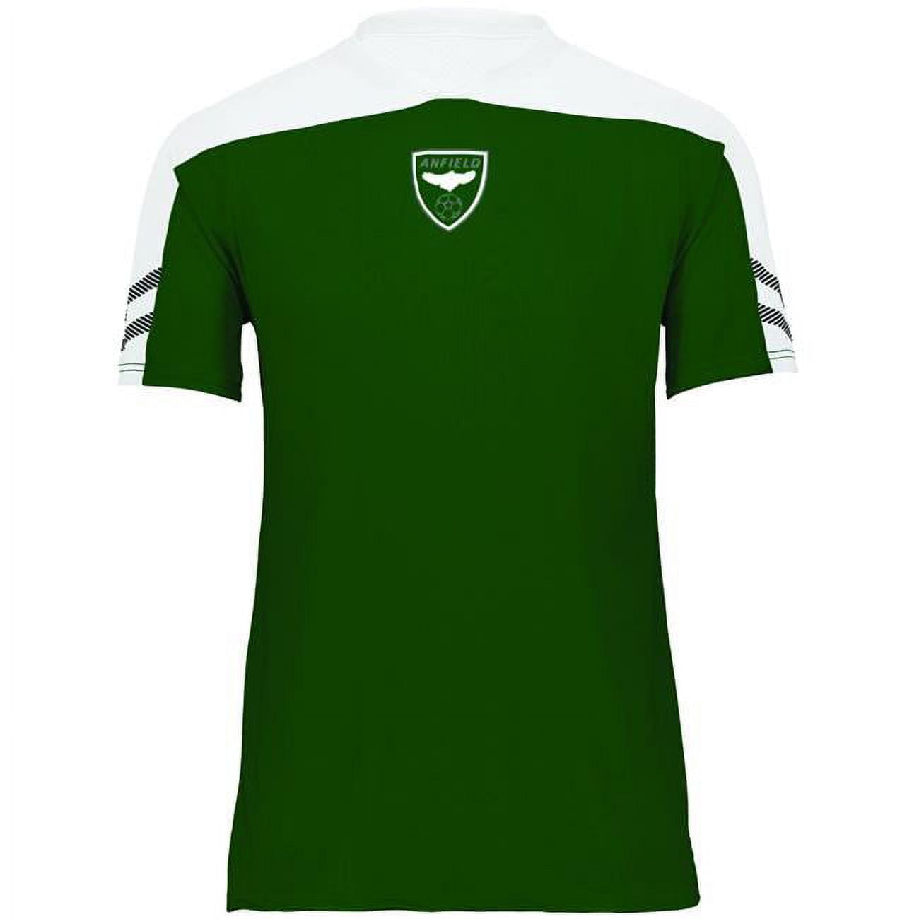 High Five M Anfield Soccer Jersey Forest/White/Black 322950