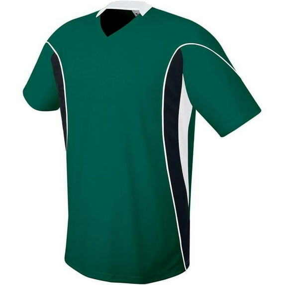 High Five M Helix Soccer Jersey Forest/Black/White 322740