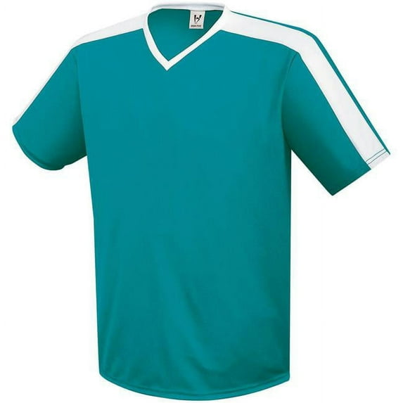 High Five M Youth Genesis Soccer Jersey Teal/White 322731