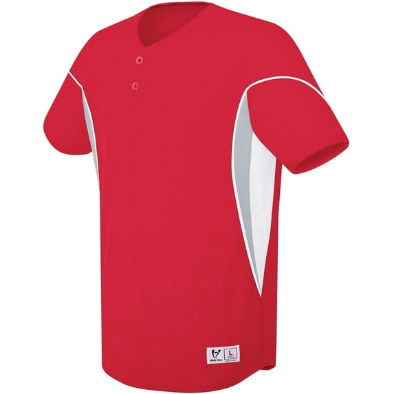 High Five S Ellipse Two-Button Jersey Royal/White 312050