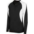 thumbnail image 1 of High Five S Girls Long Sleeve Court Jersey Black/White 342183, 1 of 2
