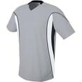 thumbnail image 1 of High Five S Helix Soccer Jersey Silver Grey/White/Black 322740, 1 of 1
