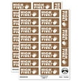 thumbnail image 1 of High Five Teacher Student School Sticker Set - Brown - Gloss Finish - 2.00" Large, 1 of 7